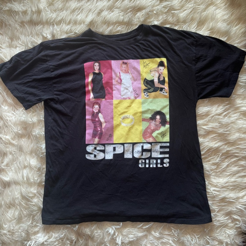 Spice Girls Black Graphic Tee